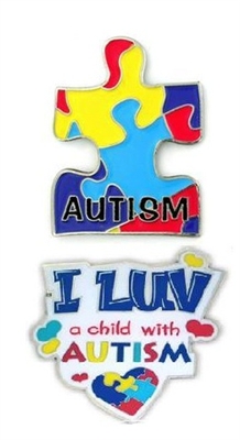 Autism Awareness Pins